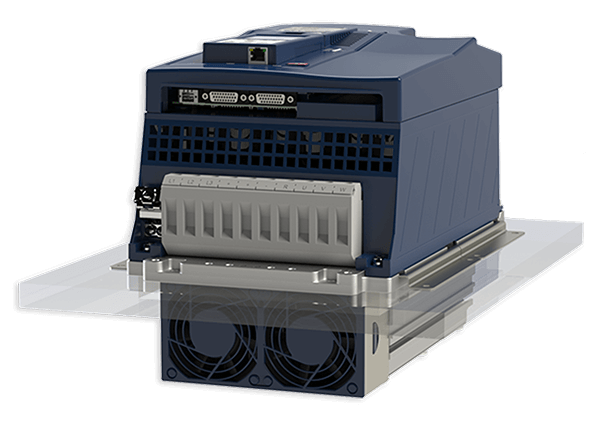 KEB F6-air cooled-VFD_push-through variant