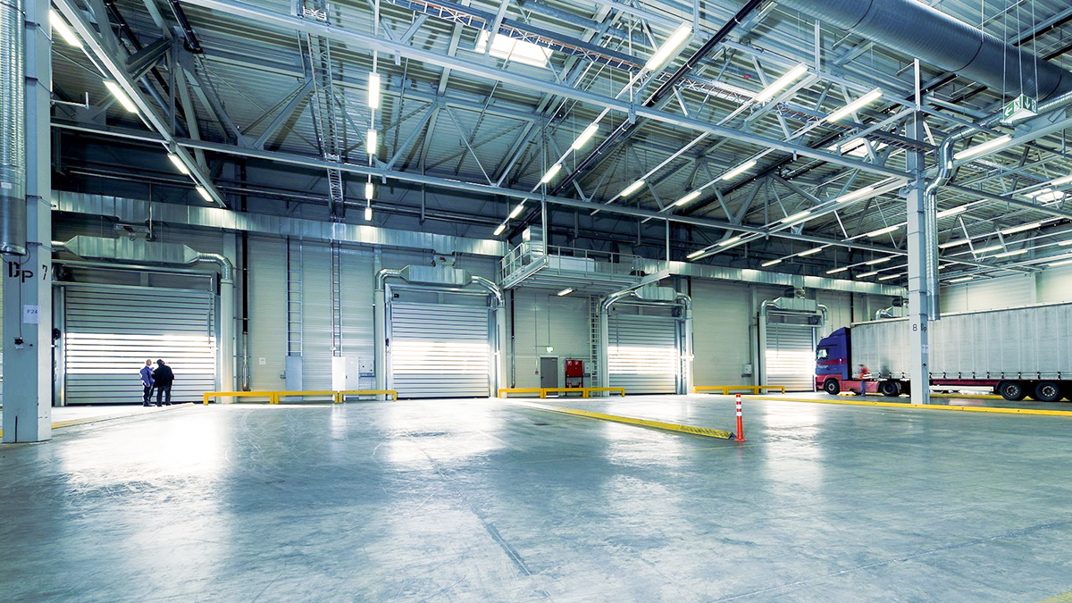 warehouse door system components