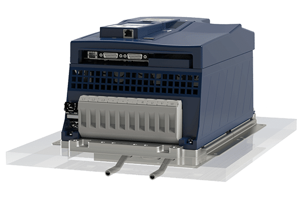 KEB F6-liquid cooled-VFD_push-through variant