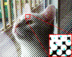 halftone printing process