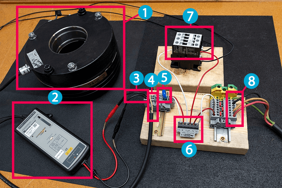 Testing MOV setup for Surge protection against transient voltage