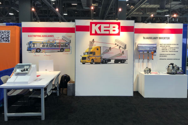 KEB Booth at ACT Expo 2021