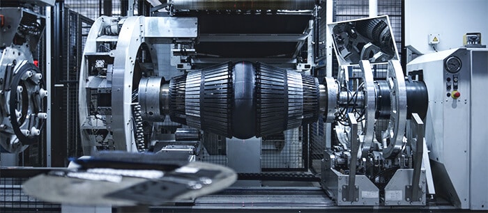 robotic automation in tire manufacturing facility