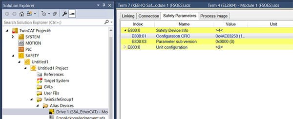 Beckhoff TwinCAT setup_Figure 19 - Edit configuration CRC