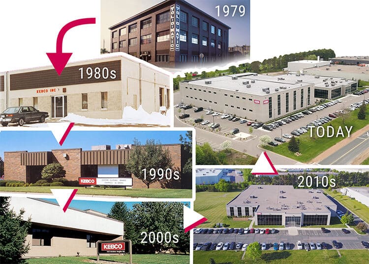 Different buildings for KEB America manufacturing and engineering facility