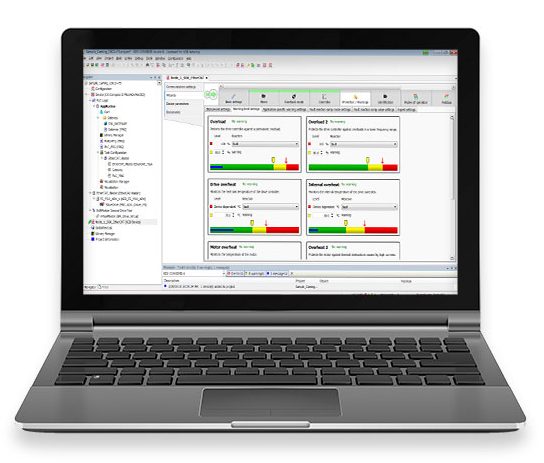 screenshot of KEB COMBIVIS Studio 6 Software