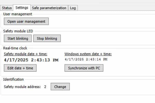Beckhoff TwinCAT setup_Figure 16 - Safety module address