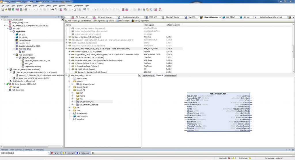 Combivis Studio 6 Function Block