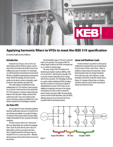 Screenshot of Harmonic Filter Whitepaper Cover