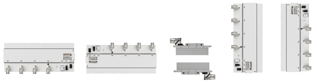 Mounting positions and orientation flexibility of the T6 Auxiliary Inverter