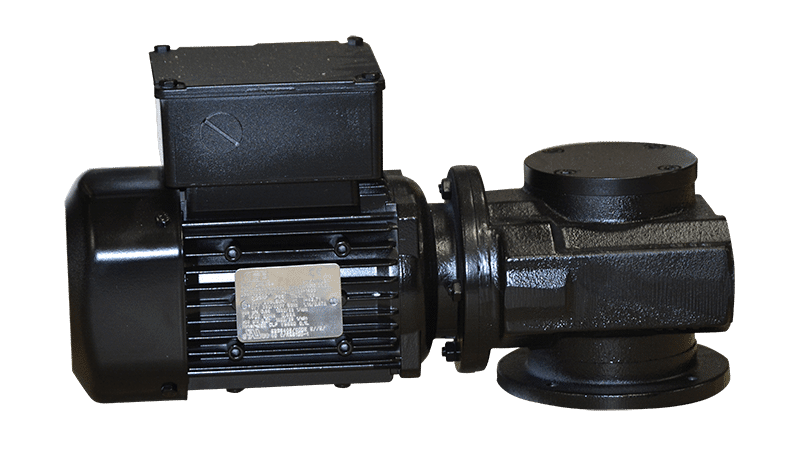 picture of KEB's IP65 gear motor used in marine applications