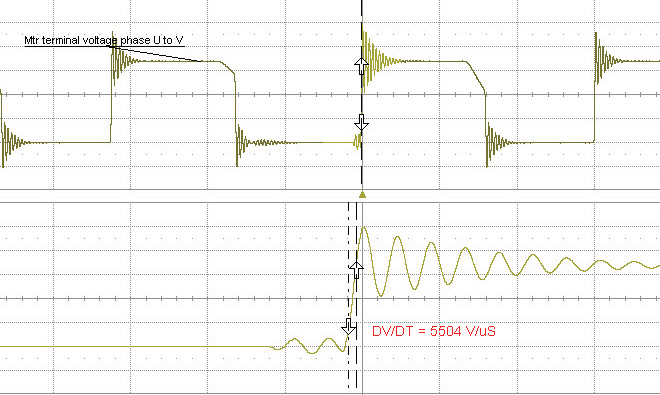 vfd voltage spikes