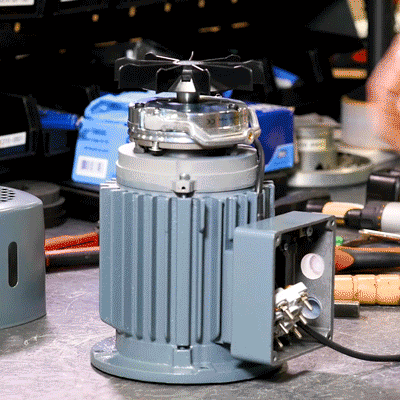 Installing Electromagnetic Motor Brake