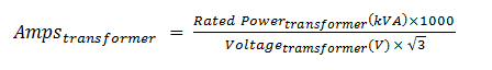 transformer secondary calculation 4a
