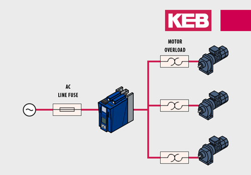 one vfd controlling multiple motors