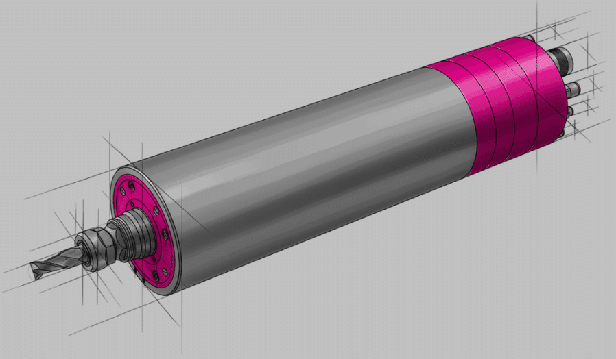 robot spindle motor