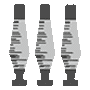 textile machinery spindle icon