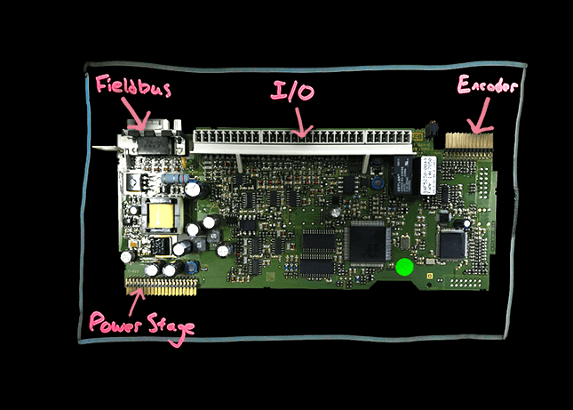 Control Card in a Variable Frequency Drive