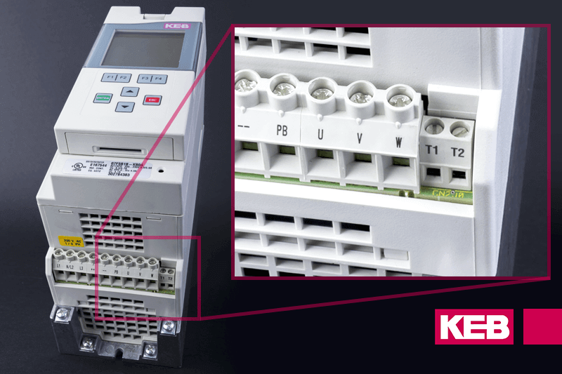 Inverter motor thermal protection sensor inputs