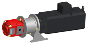 injection molding servo pump VFD