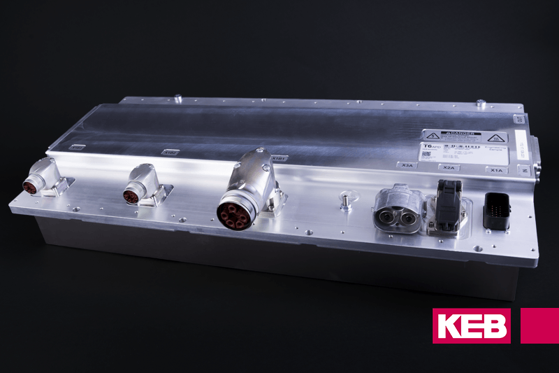 electrified vehicle KEB T6 auxiliary inverter 