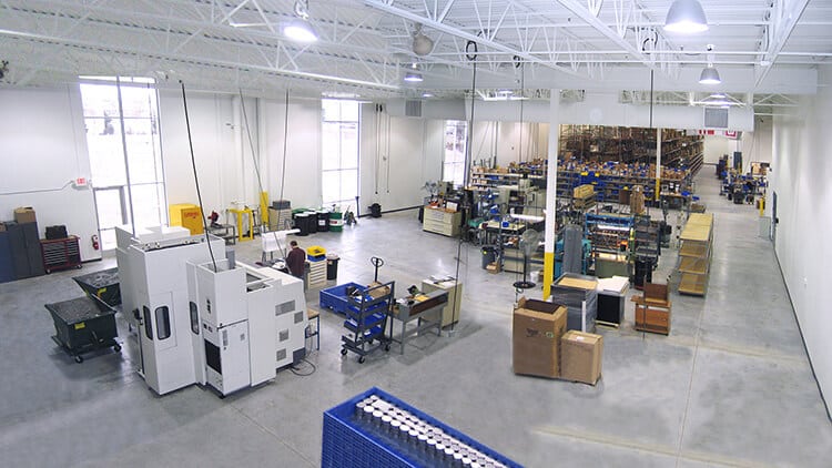 KEB History of machining products in Shakopee manufacturing facility