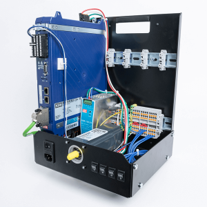 KEB America Servo Drive and Motor Demo Kit for Automation Students at Hennepin Technical College