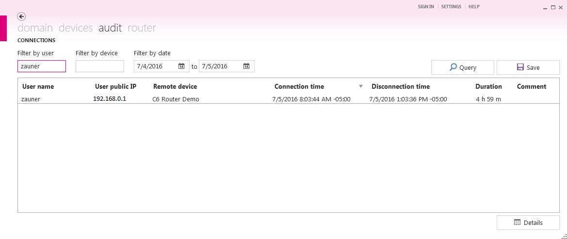 Remote elevator monitoring - COMBIVIS Connect audit