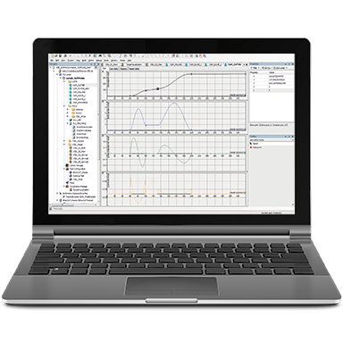 PLC cam editor