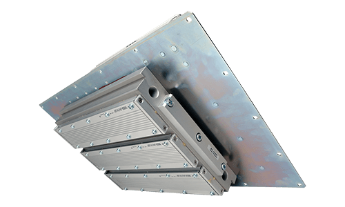 flanged liquid cooled heatsink