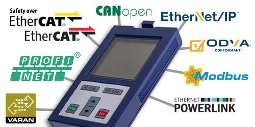 The F6 keypad operator supports all major protocols