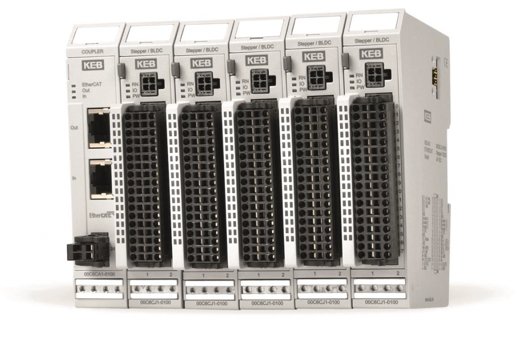 EtherCAT Stepper module from KEB America